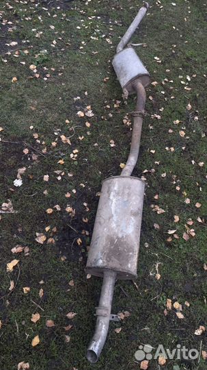 Выхлопная трасса ауди 100