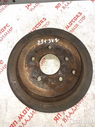 Диск тормозной задний Nissan Murano Z51 VQ35 2009