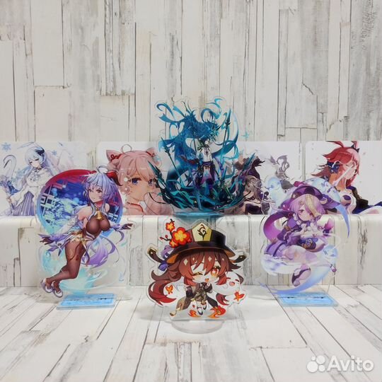 Акриловые стенды по игре Genshin impact