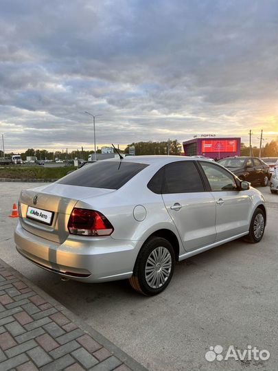 Volkswagen Polo 1.6 AT, 2016, 95 681 км