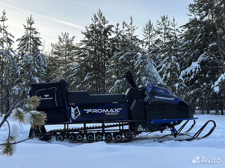 Снегоход promax yakut 500 long 2.0 4T 20 black