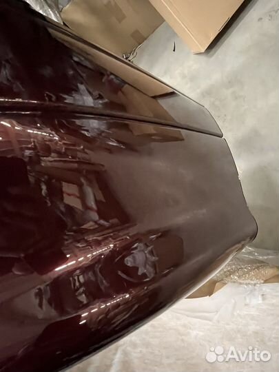 Бампер задний Ваз 2114 цвет «Портвейн»