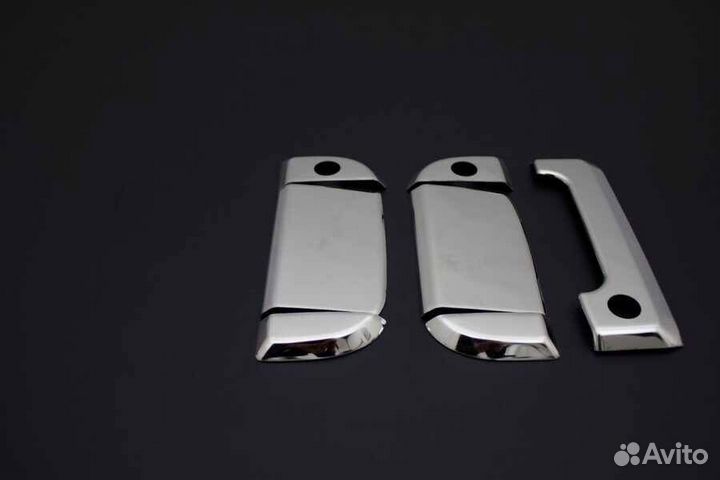 Накладки на дверные ручки Volkswagen T4 (нерж)