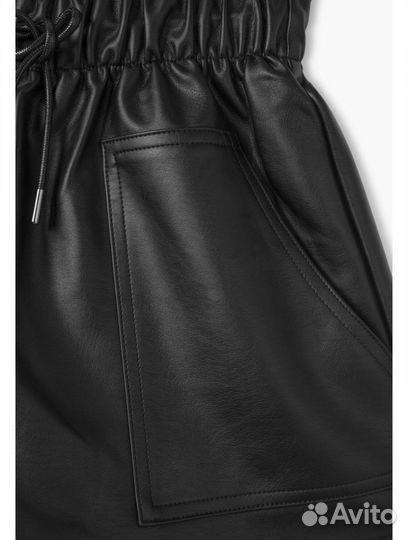 Кожаные шорты для девочки