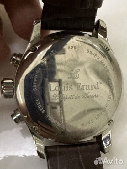 Часы Louis erard cronograph