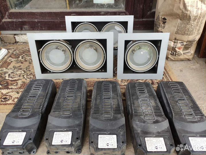 Светильник встраиваемый карданный мгл Lux