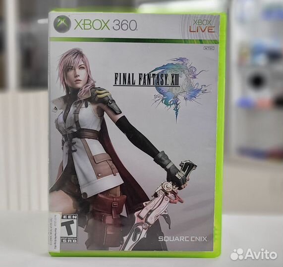Final fantasy xiii (xbox 360, бу)