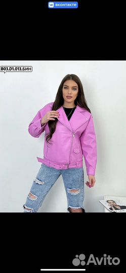 Кожаная куртка косуха 48 50