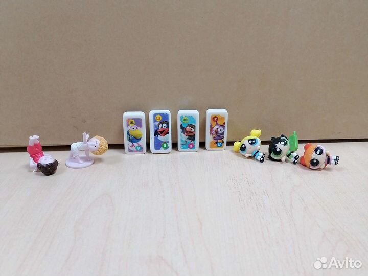 Игрушки из киндера Буба, Фиксики и другие