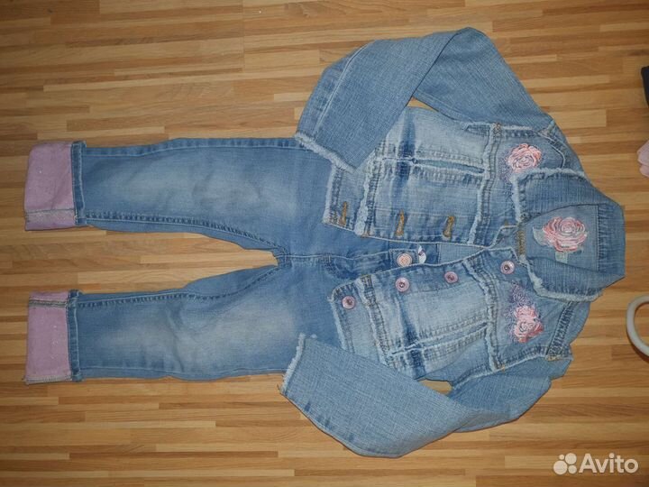 Вещи пакетом на девочку рост 104