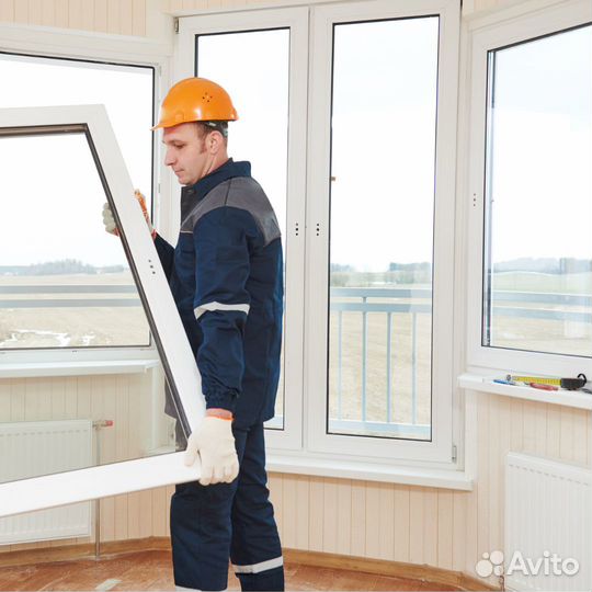 Окна с производства новые