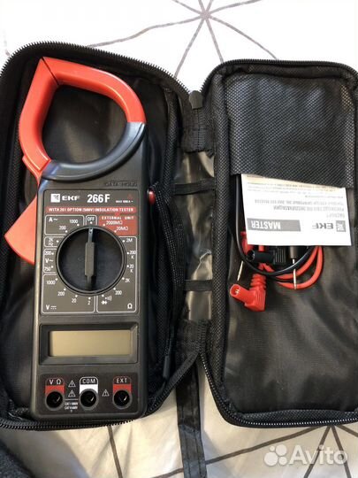 Токоизмерительные клещи (мультиметр) EKF 266F
