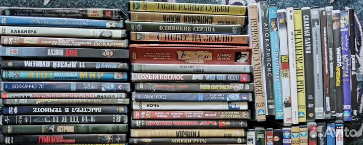 DVD фильмы (отечественные и зарубежные)