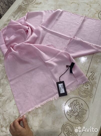 Gucci палантин новый оригинал шерсть шелк