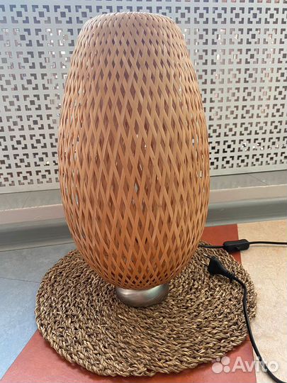 Плетеный ночник IKEA икеа boja бойа