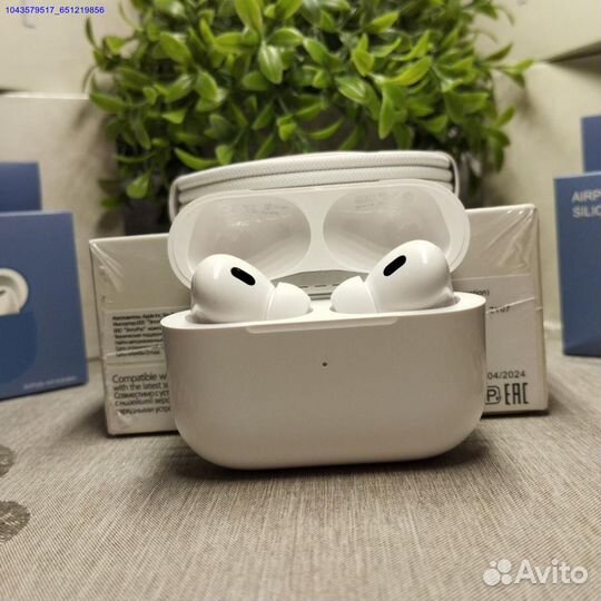 Airpods pro 2 type c premium + чехол