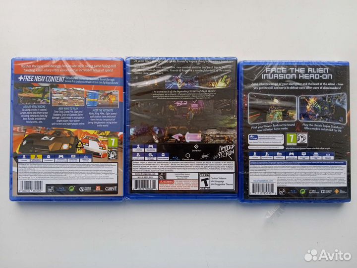 Редкие и LRG игры PS4