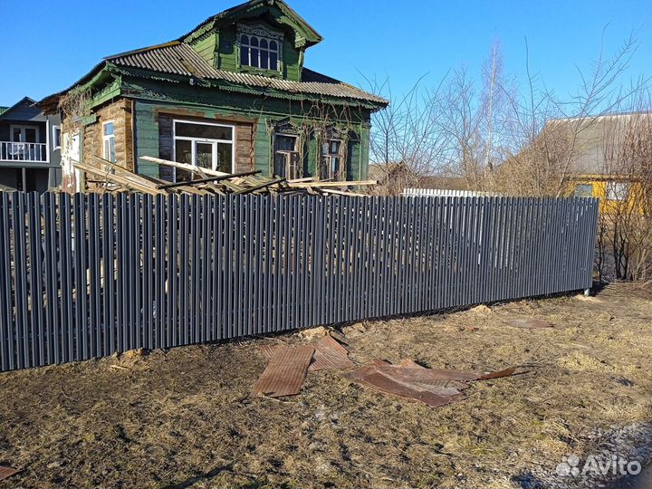 Заборы под ключ