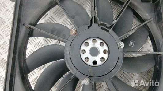 Вентилятор радиатора skoda octavia A5 (NBE02KE01)