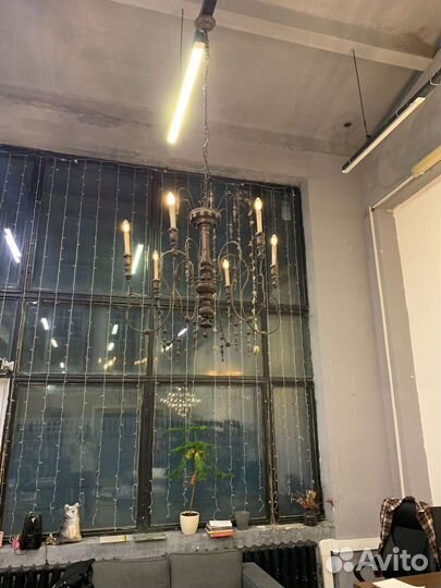 Люстра винтажная quorum 6206-9-39