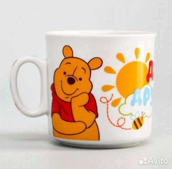 Набор детской посуды фарфор Винни пух