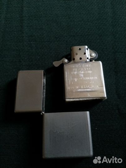 Zippo solid titanium