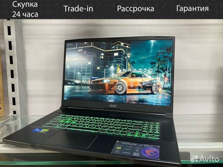 Игровой ноутбук MSI Katana/Core i5-12450H/512 SSD