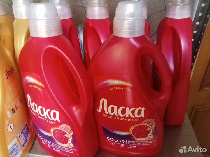 Гель для стирки Лоск, Ласка