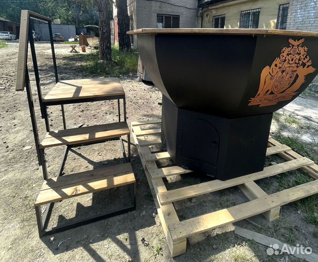 Чан для бани. Купель