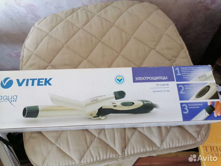 Плойка тройная для волос