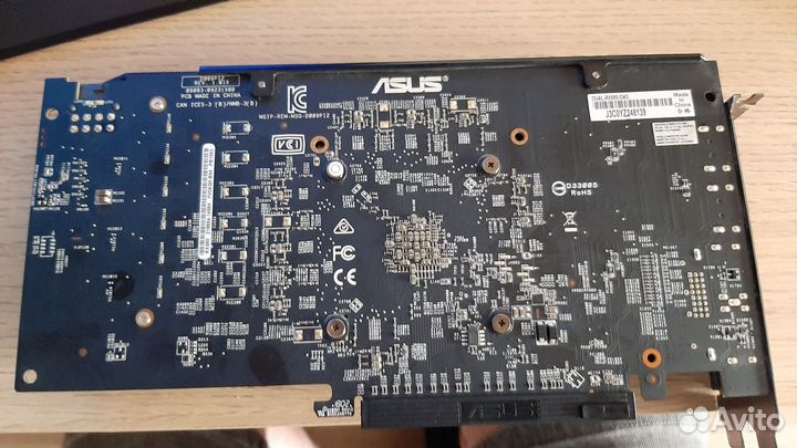 Видеокарта Asus Radeon RX580 Dual 4gb