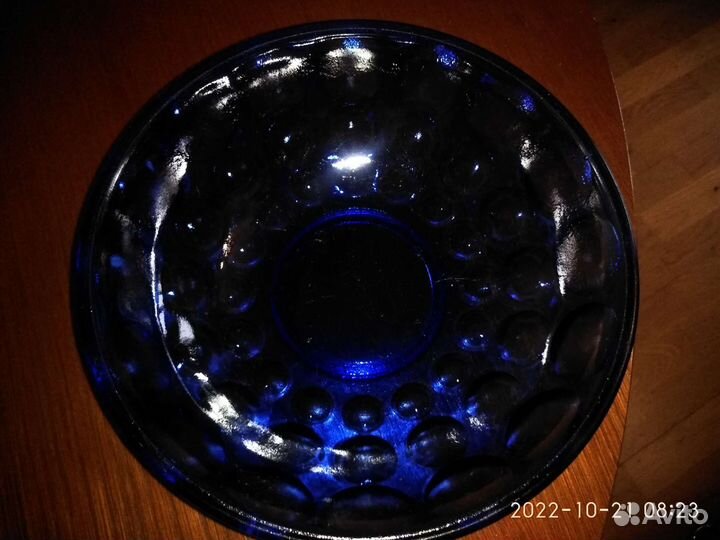 Салатница или конфетница Чешское стекло