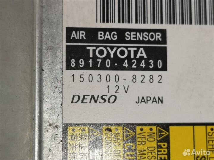 Блок управления подушками безопасности Toyota Rav4