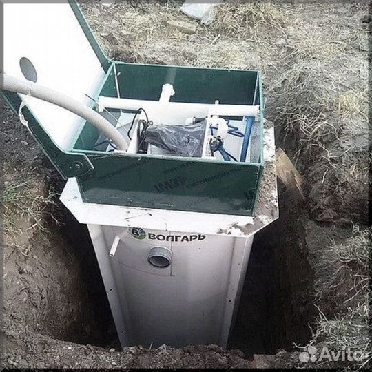 Септик под ключ. Рассрочка 12 мес