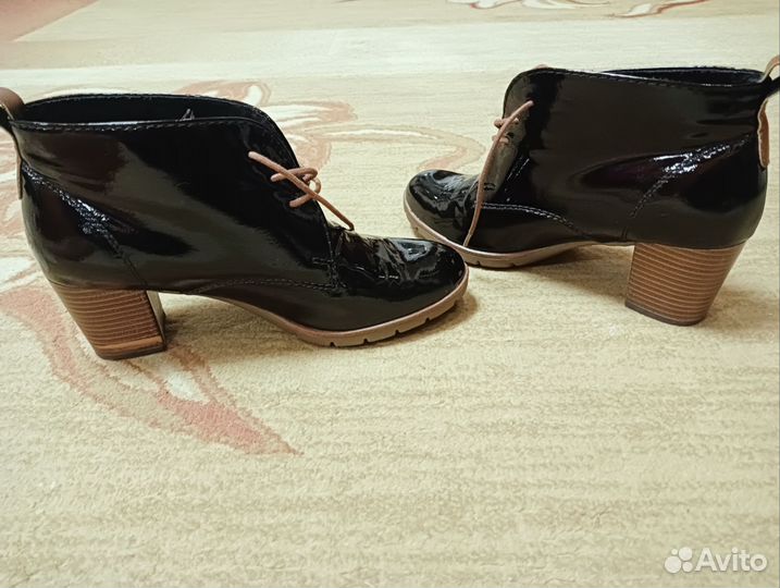 Ботильоны натуральная кожа 39размер