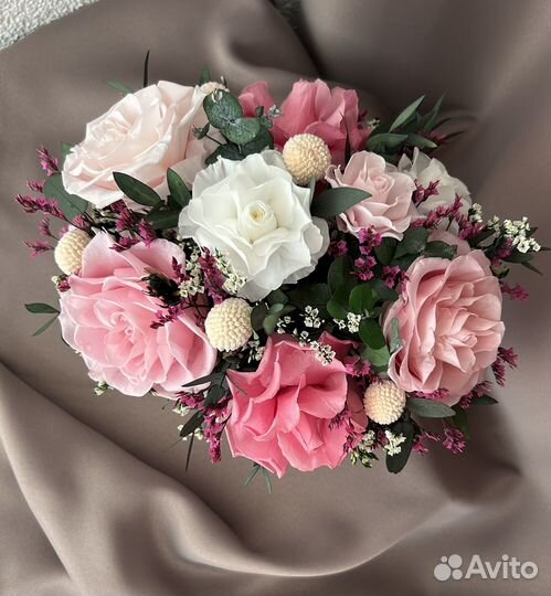 Сухоцветы/стабилизированные цветы/букет