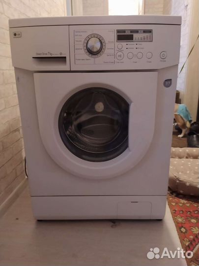 Стиральная машина бу на 7 кг lg