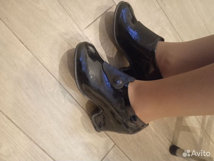 Боты ботики ретро винтаж женские 60 год