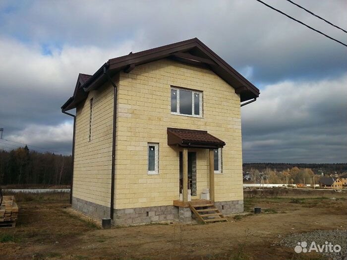 Блок стеновой из капсулированного керамзита