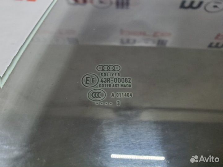 Стекло двери заднее левое Audi A7 2013