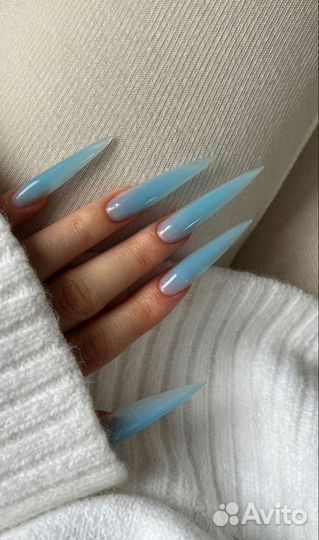 Наращивание ноготков, маникюр