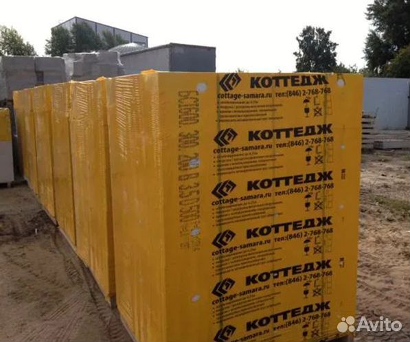 Газоблок Коттедж Д400 Д500 B2.0 B2.5