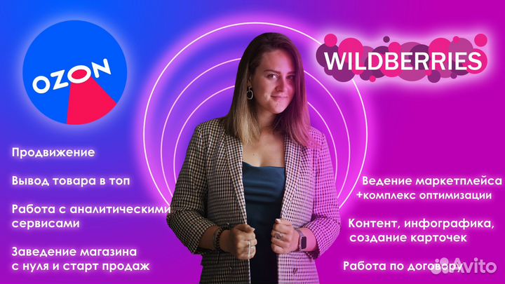 Продвижение товаров на маркетплейсах WB и Озон