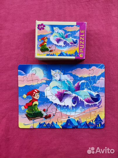 Детские развивающие игрушки от 2 лет Пазлы