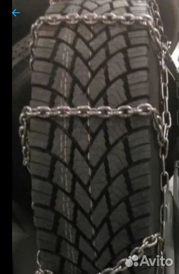 Цепи на колёса шоссейный тягач