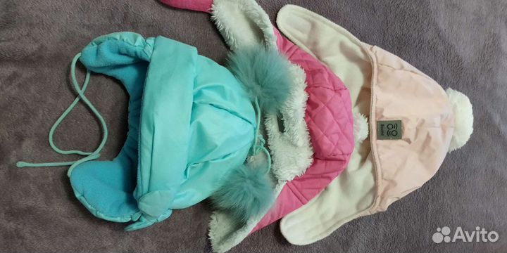 Зимние,весенние шапочки нарядные