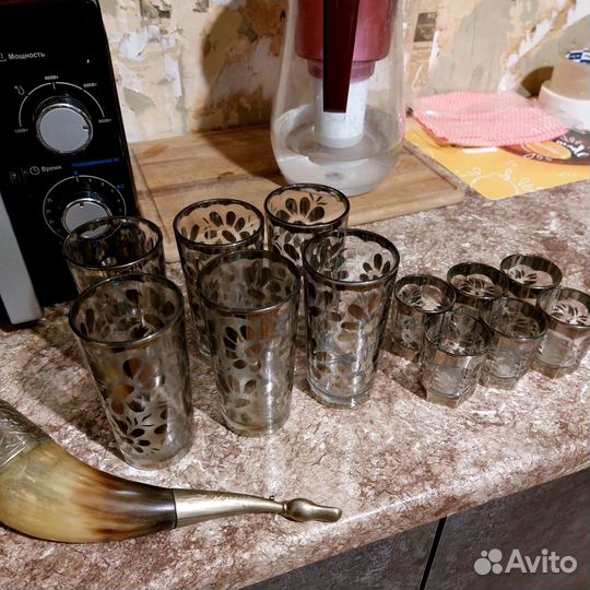 Посуда рюмки стаканы