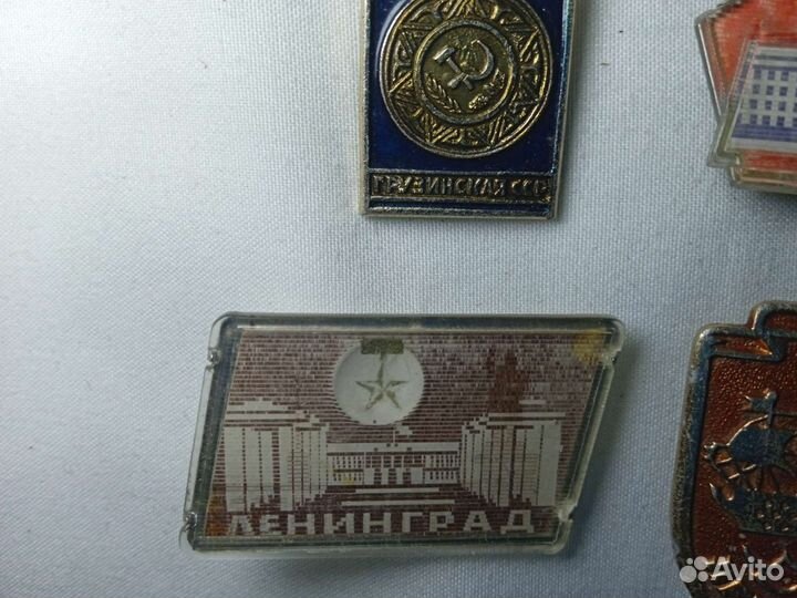 Значок СССР города