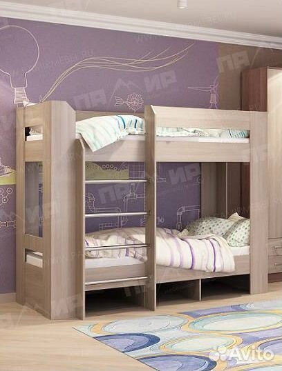 Кровать двухъярусная К2