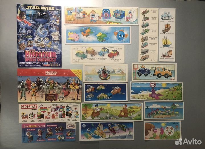 Киндер сюрприз Вкладыши 90-х